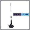 Çin Özelleştirilmiş Dab Araç Anteni Vhf Uhf Manyetik Baz Black Spring Mast Fabrika